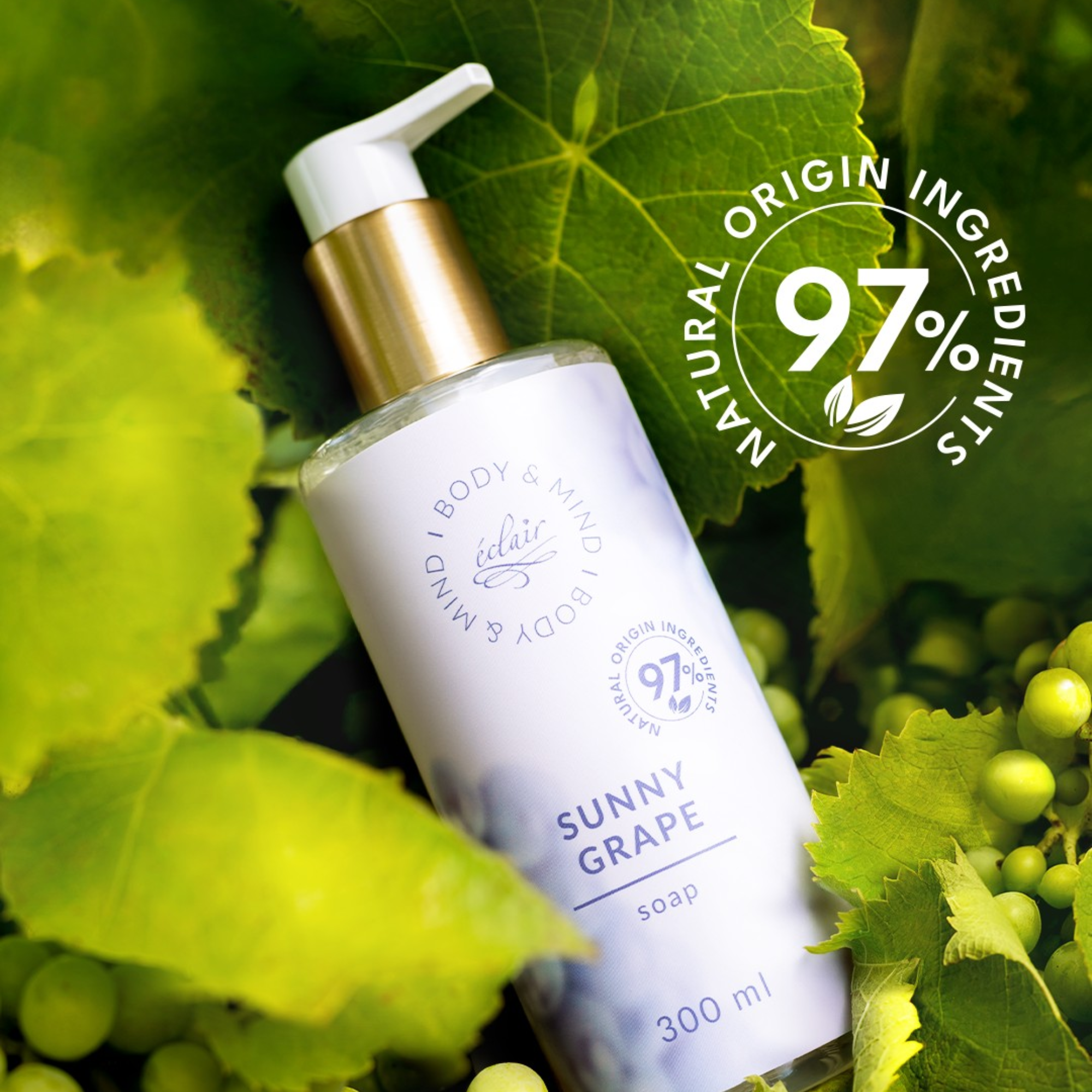 Sunny Grape SOAP 300ml - winogronowe mydło do rąk