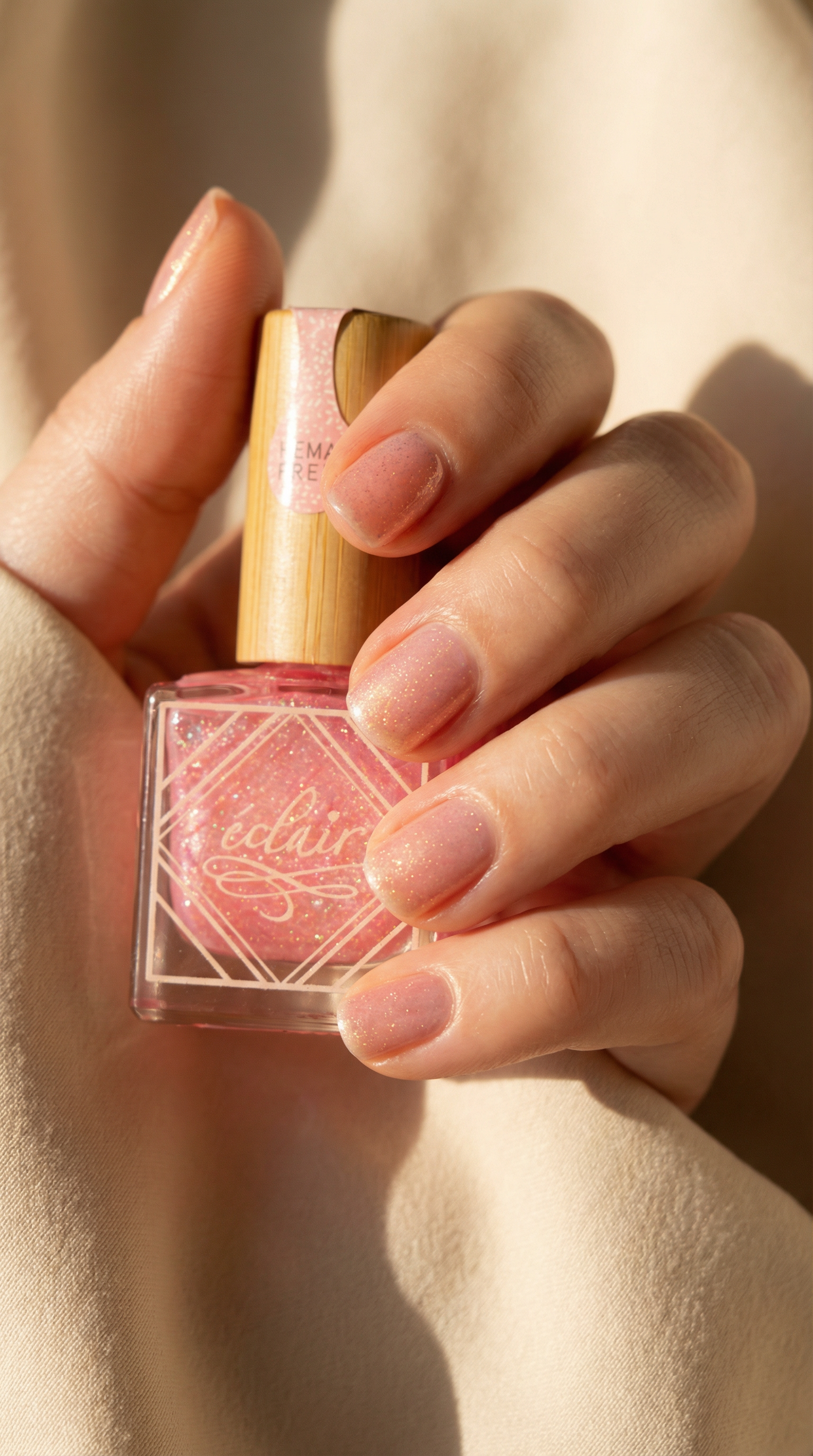 Nailixir PINK OCEAN 10ml - odżywka do paznokci w lakierze