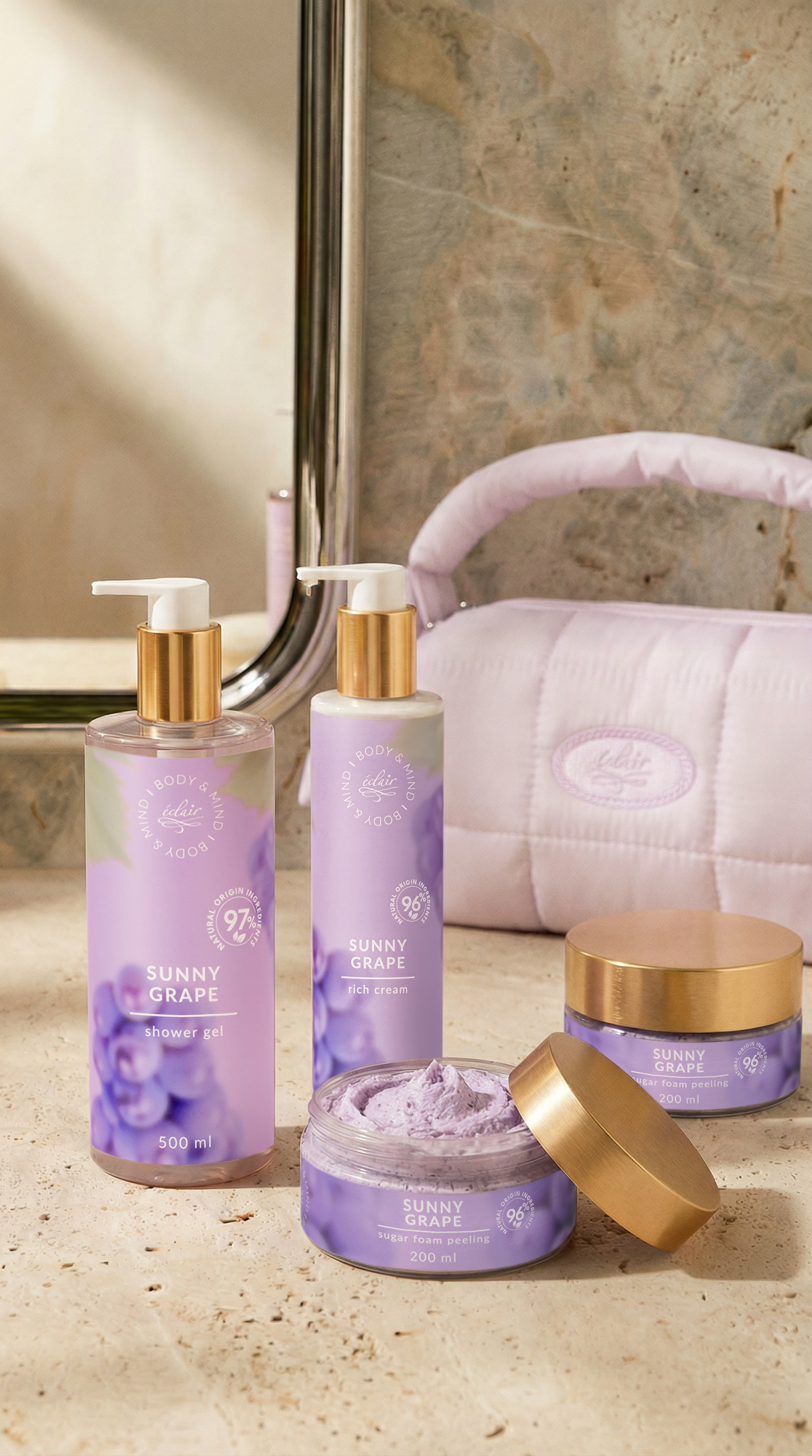 zestaw prezentowy SUNNY GRAPE set