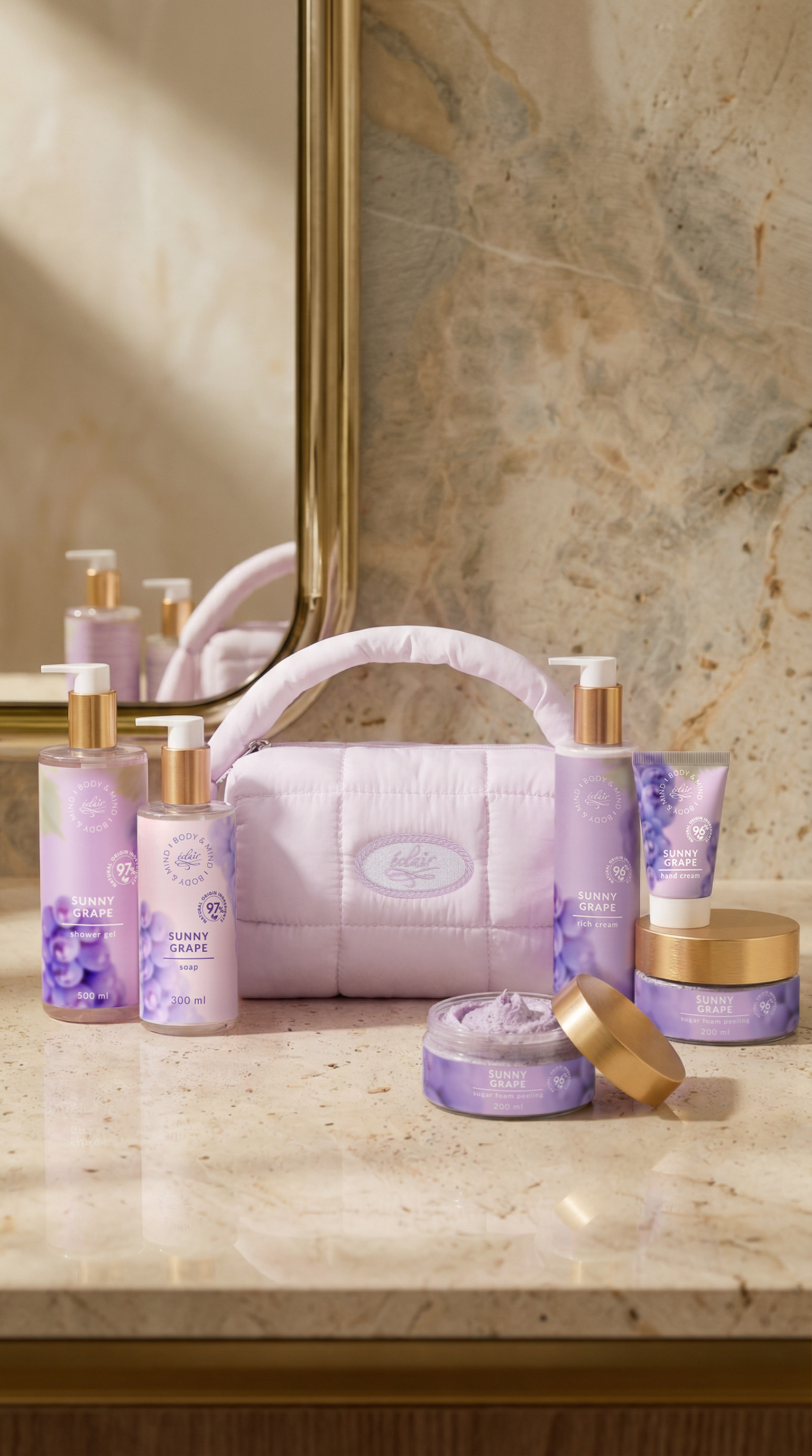 zestaw prezentowy SUNNY GRAPE set