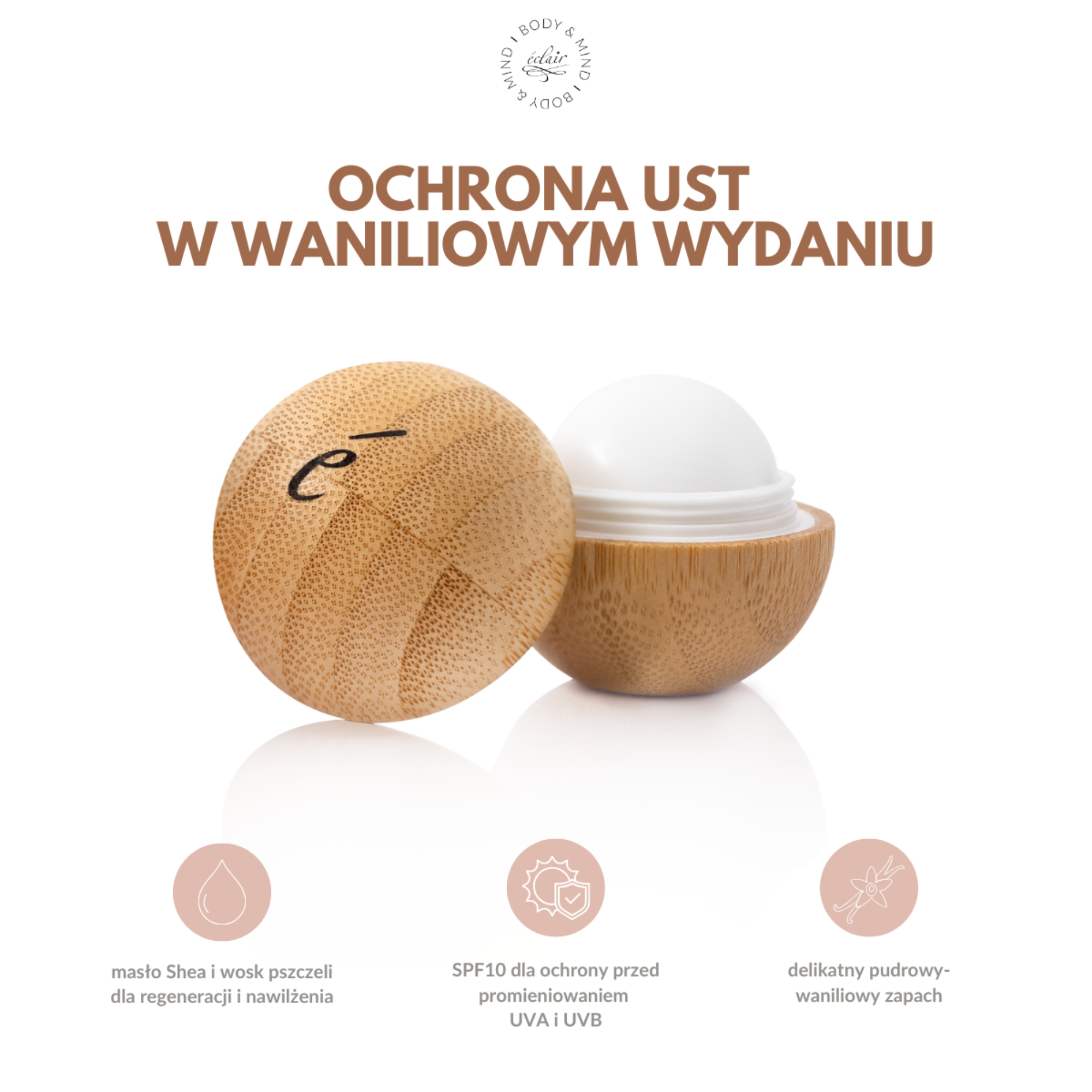 LIP BALM - Pielęgnacyjny balsam do ust 12g