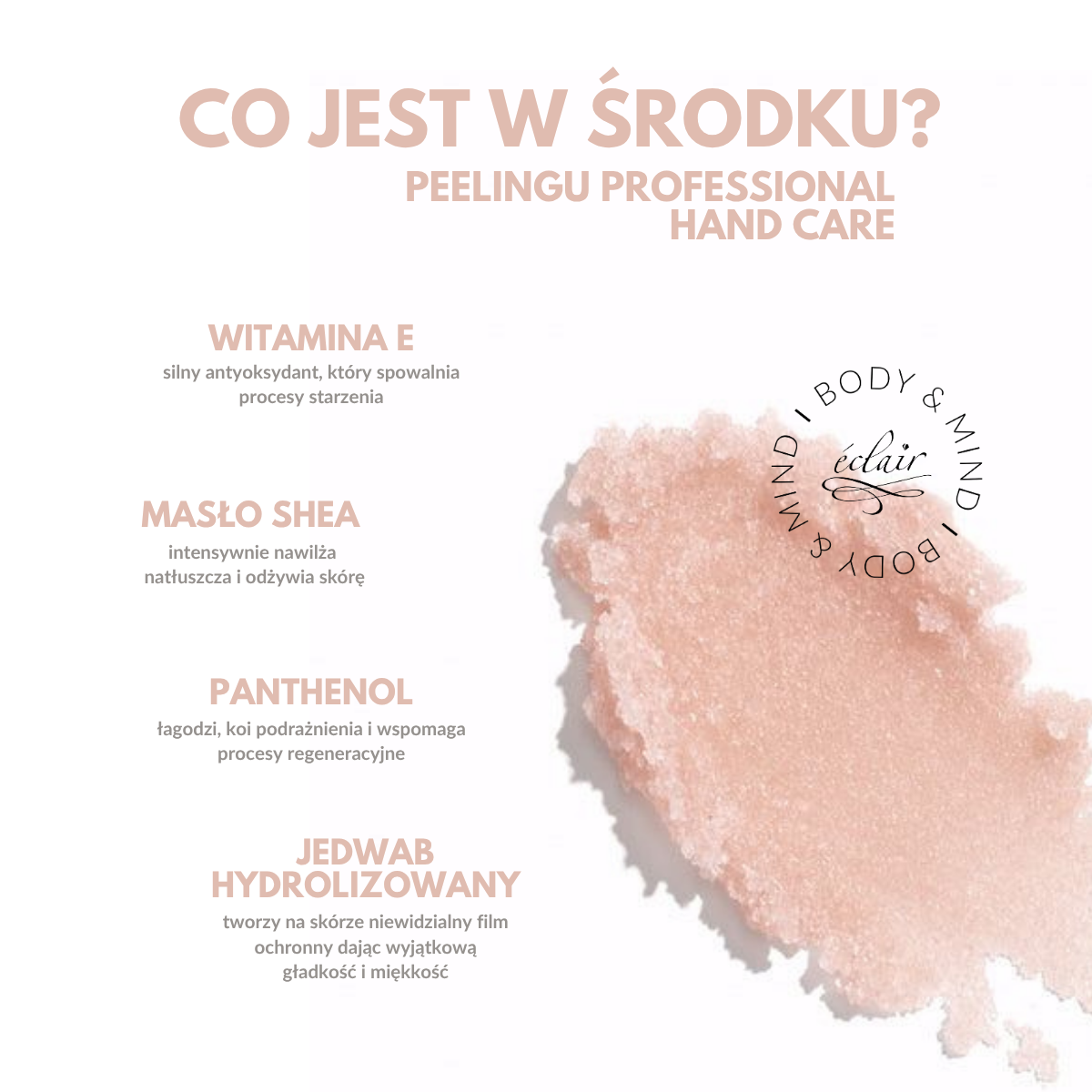 Peeling cukrowy do dłoni Professional Hand Care SUGAR HAND PEELING 200g