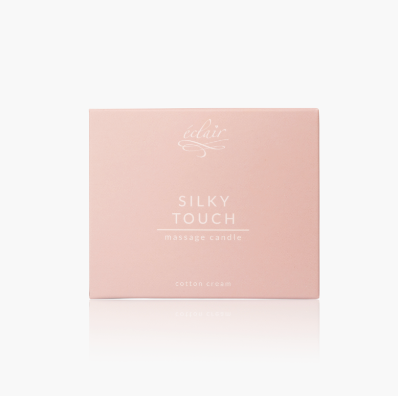 Świeca do masażu SILKY TOUCH Cotton Cream 130ml