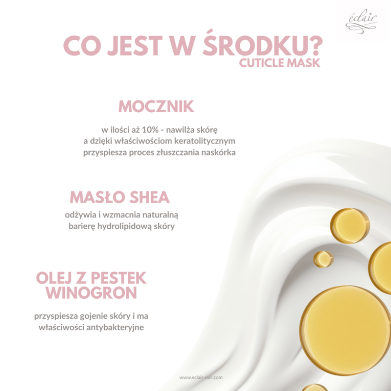 maska do skórek Cuticle Mask HEY, CLOUD! 10ml